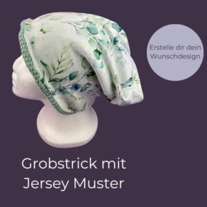 Beanie Mütze Grobstrick_1